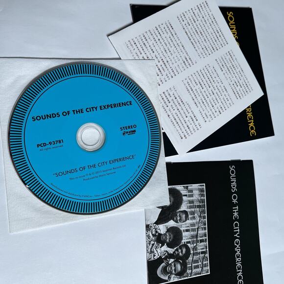 Sounds of the City Experience CD Japanese Mini-LP Paper Sleeve P-Vine PCD-93781 - Picture 4 of 5
